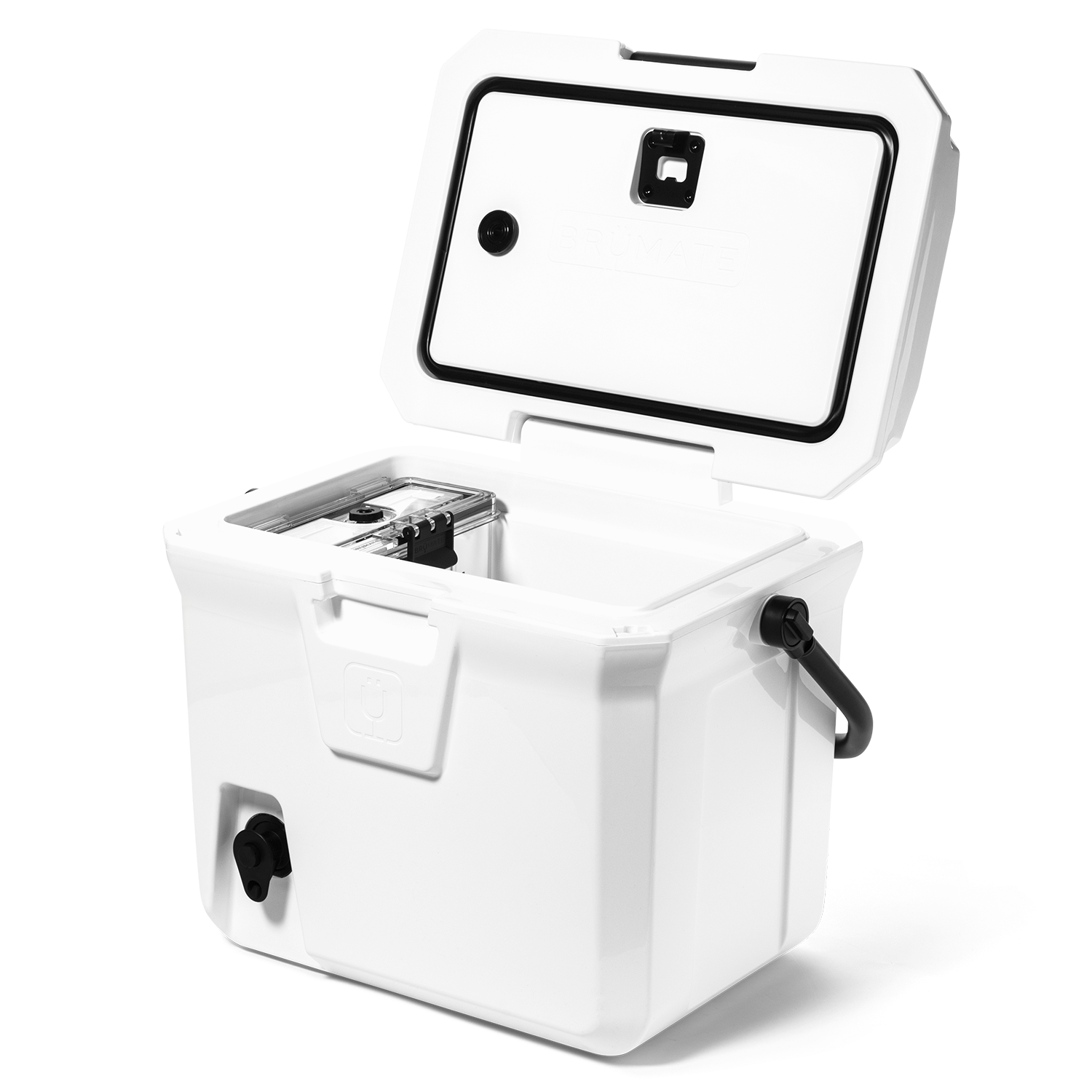 Br Tank 20-Quart Easy-Carry Cooler | Ice White