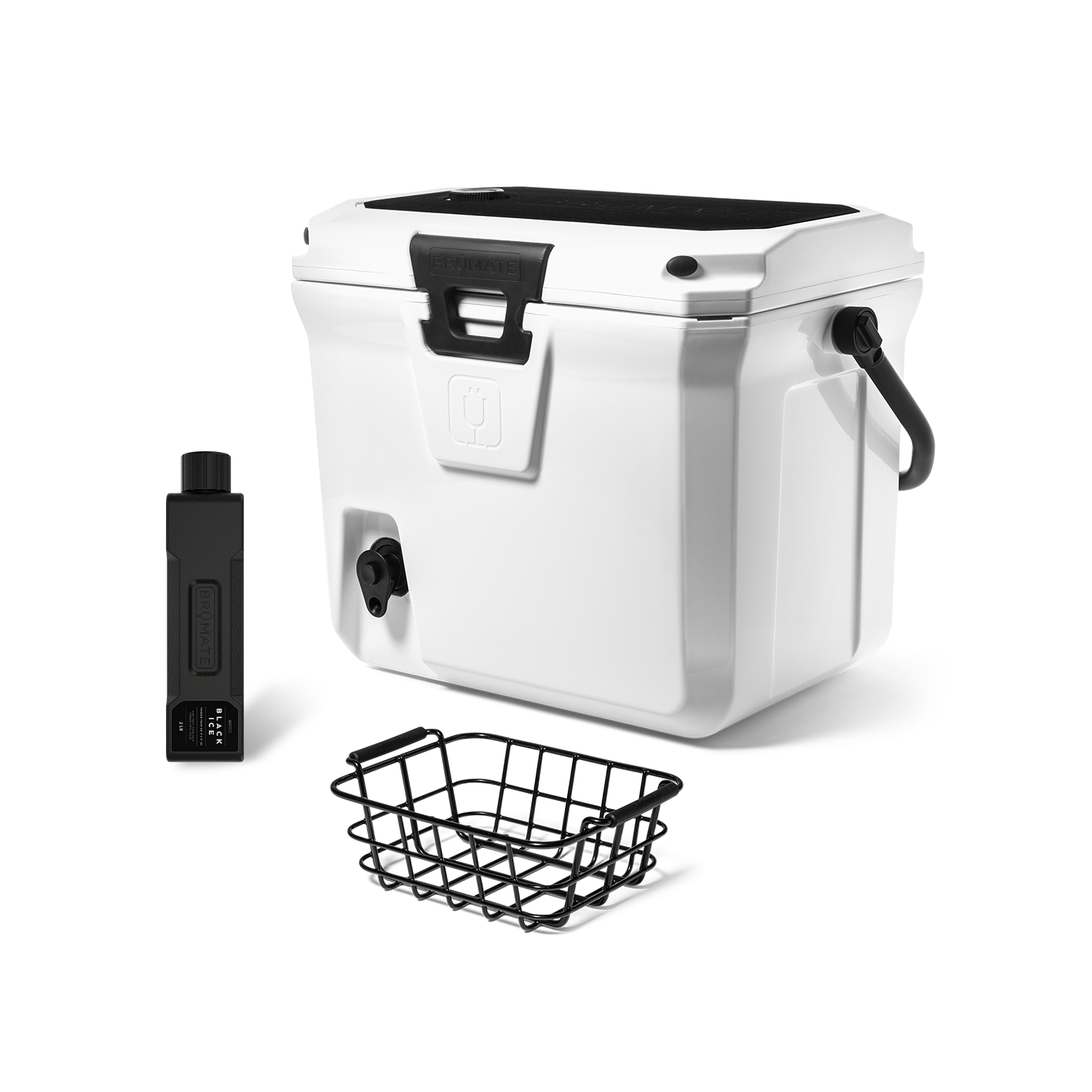 Br Tank 20-Quart Grab + Go Cooler Bundle | Ice White