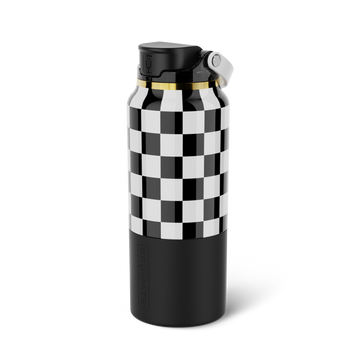 Rise 35oz | Black & White Checker