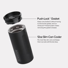 Hopsulator Slim | Glacier | 12oz Slim Cans