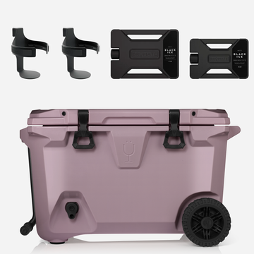 Br Tank 55-Quart Double Drink Holder Cooler Bundle